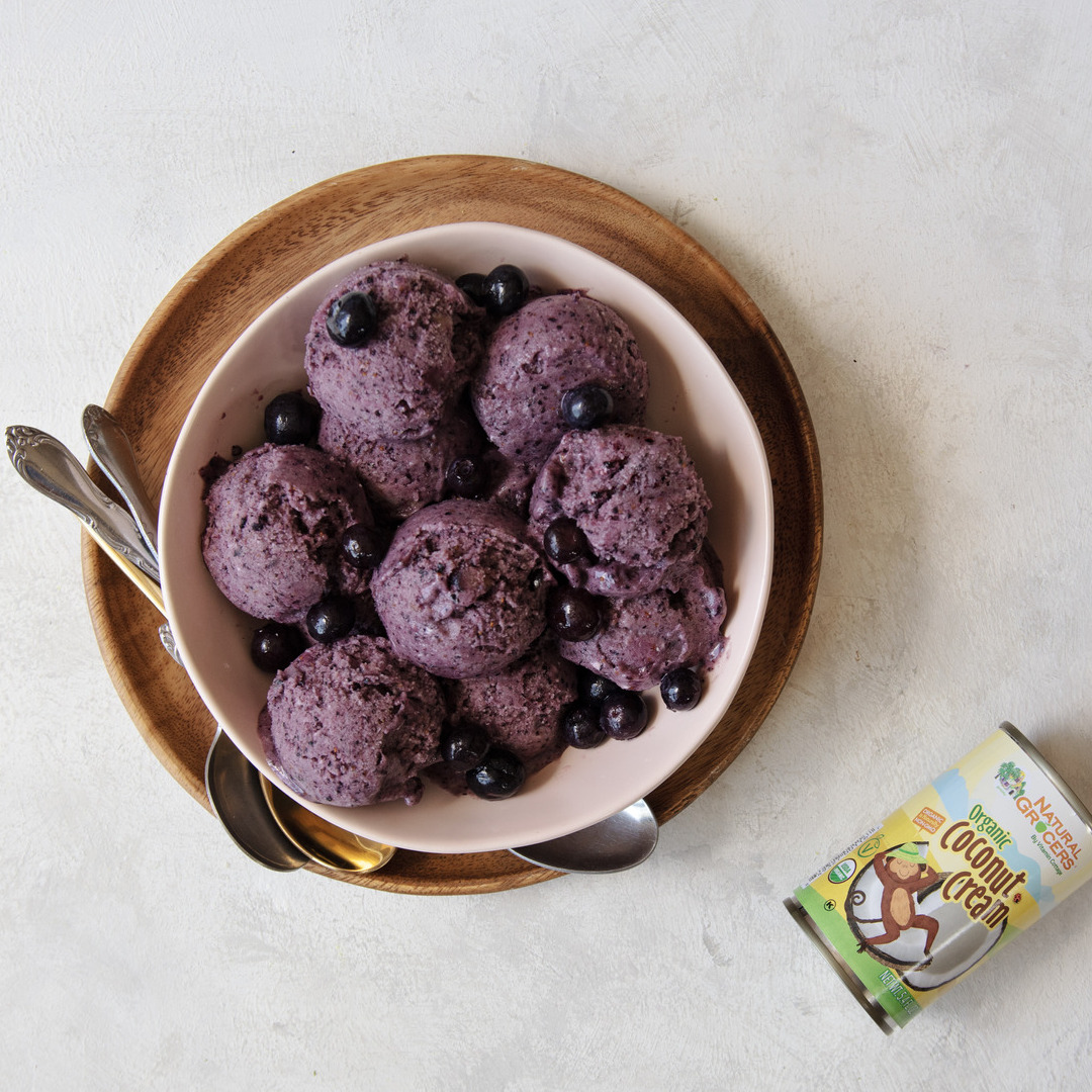 Blueberry Nice Cream