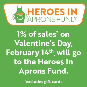 Heroes in Aprons Valentine's Day Fundraiser