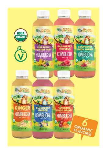 Natural Grocers® Brand Organic Raw Kombucha