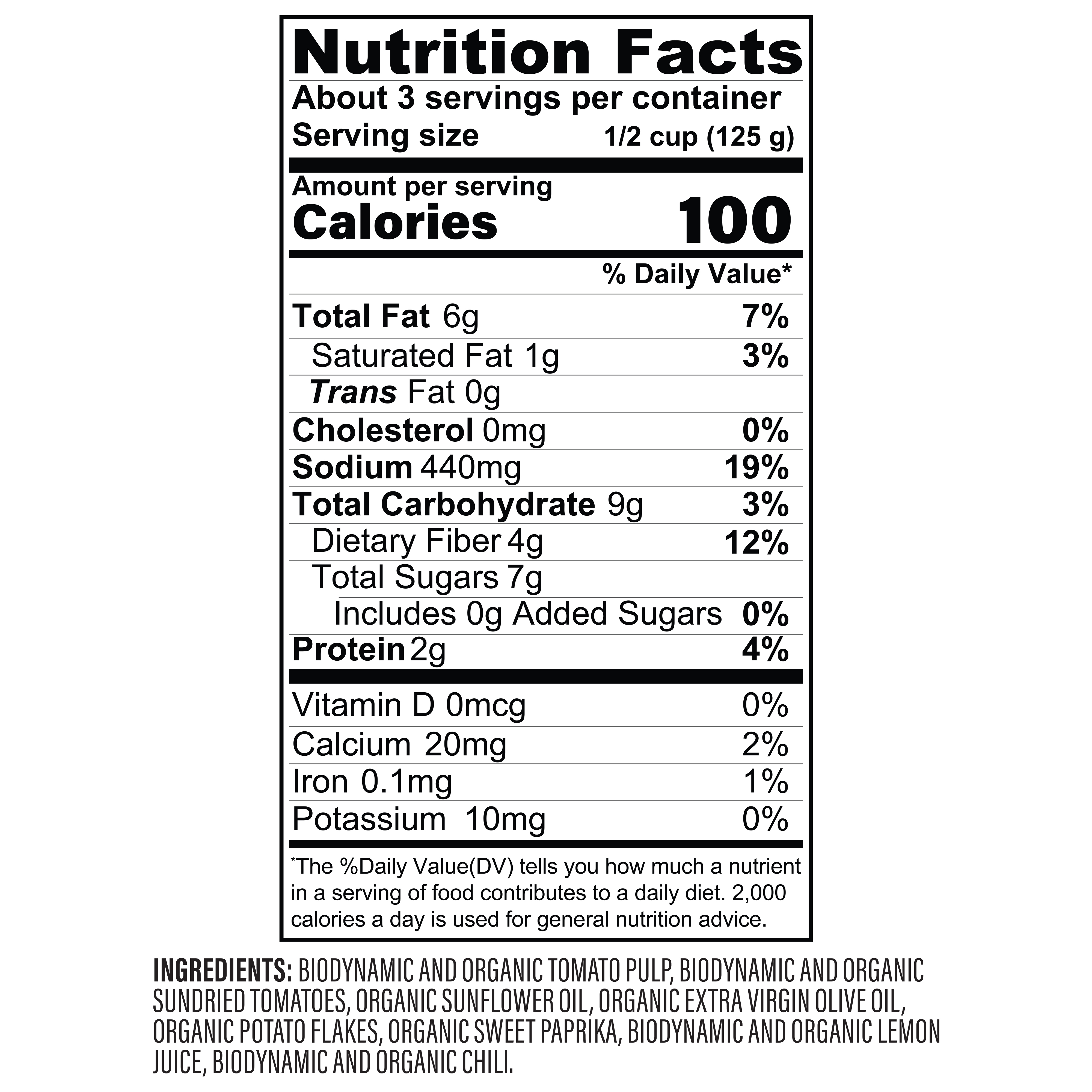 Organic Biodynamic Arrabbiata Pasta Sauce, 12.17 oz | Natural Grocers