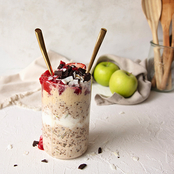Apple Pie Overnight Oats