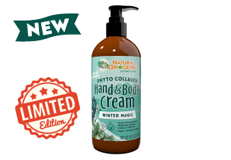 Natural Grocers Brand Winter Magic Collagen Hand & Body Cream, 16 OZ