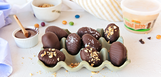High-Protein Peanut Butter Eggs
