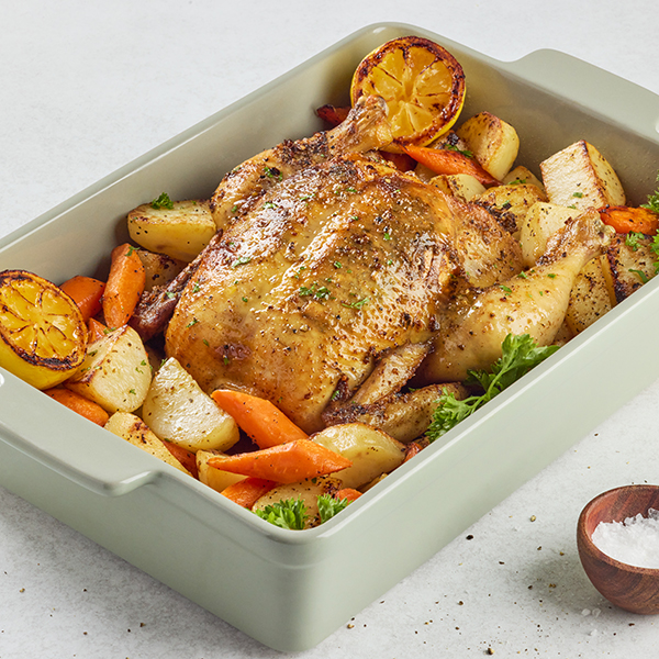 Roast Chicken With Vegetables