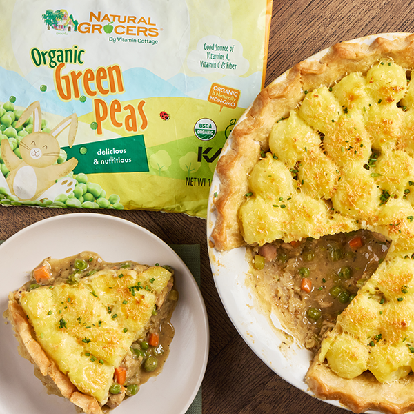 Holiday Leftovers Pot Pie