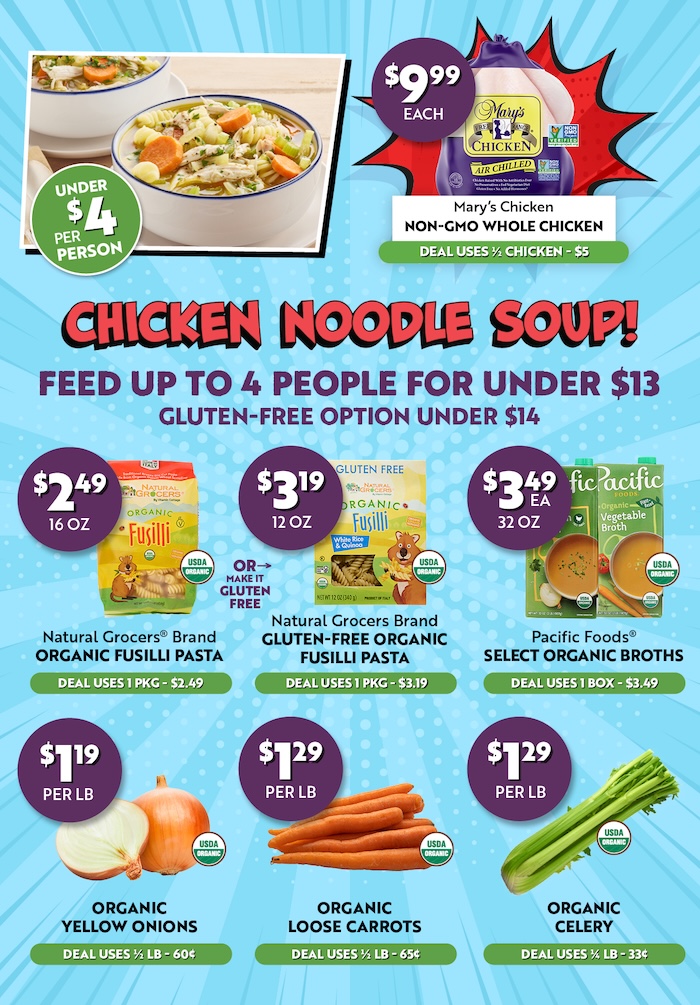 Chicken Noodle Soup Meal Deal