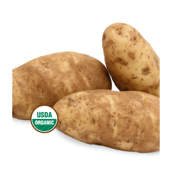 Image of organic potatoes