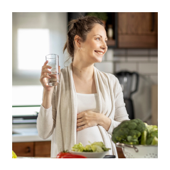 Image of a pregnant person