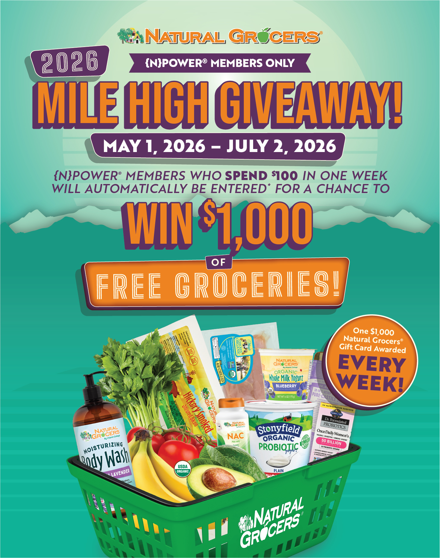 {N}power® Member Mile High Sweepstakes