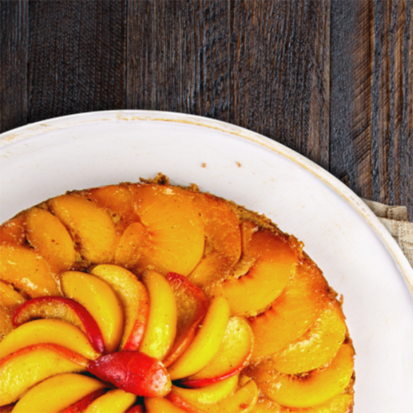 Peach Upside-Down Cake