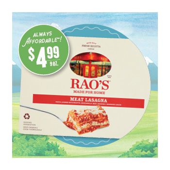 Rao's Lasagna