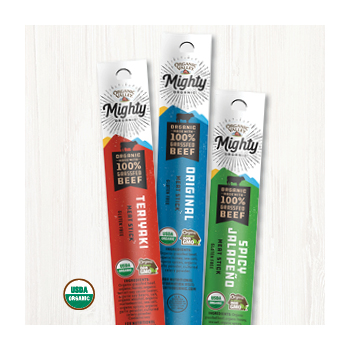 Mighty Organic Beef Sticks