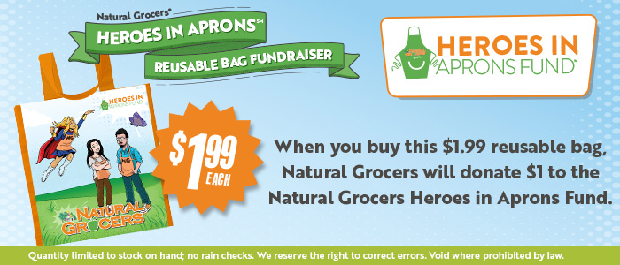 Natural Grocers Heroes in Bag Fundraiser