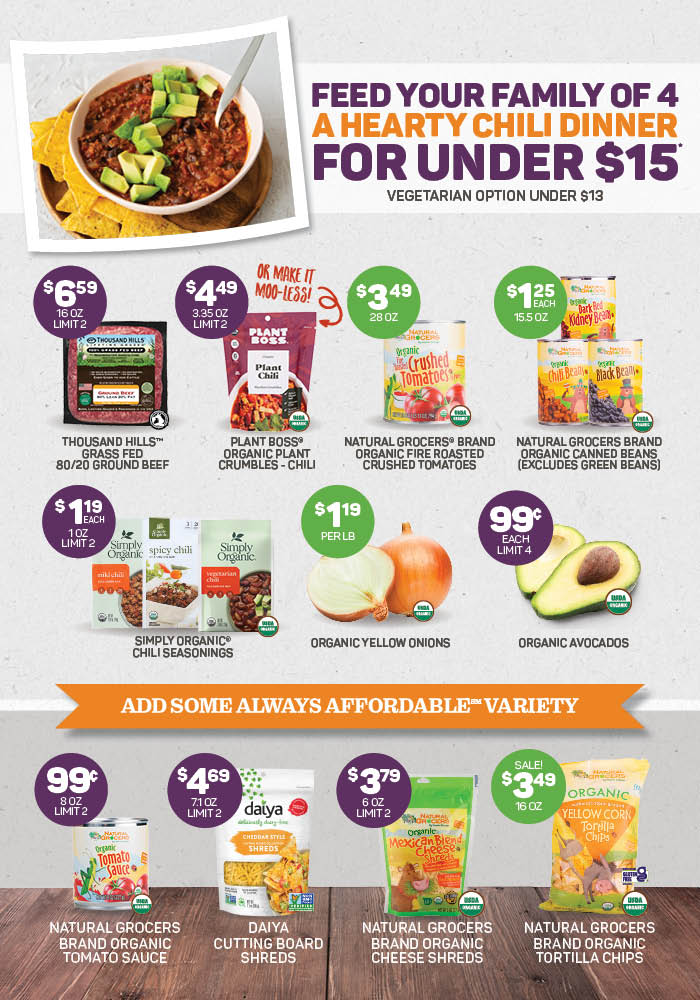 Feed Your Family Of 4 A Hearty Chili Dinner For Under $15