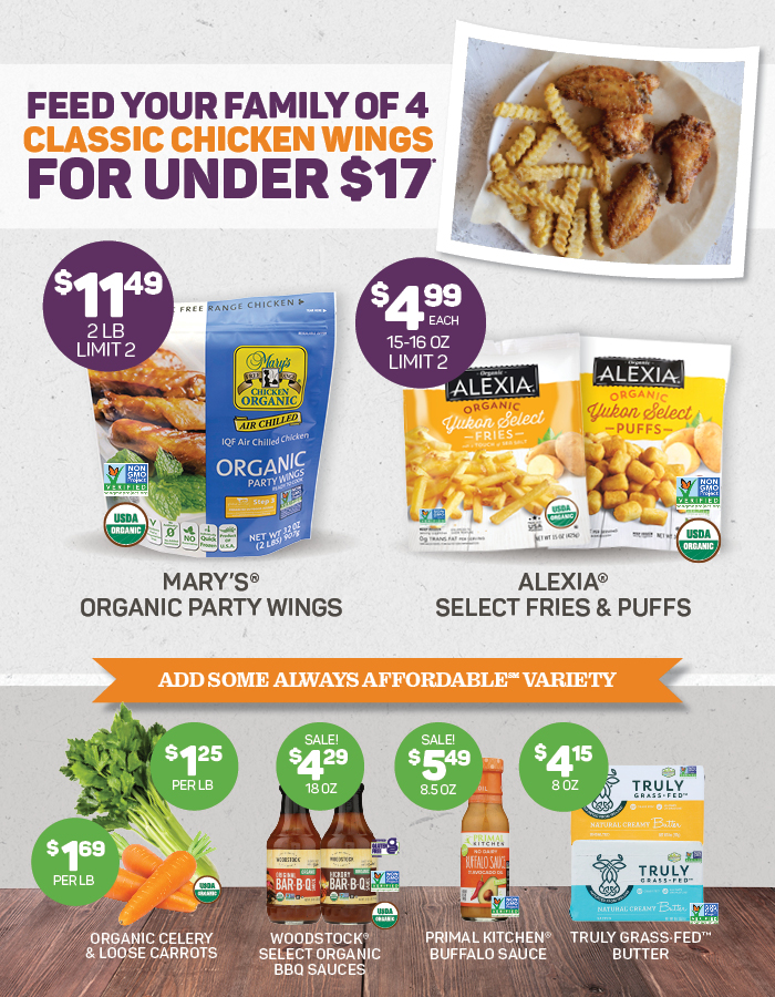 Feed Your Family Of 4 Classic Chicken Wings For Under $17