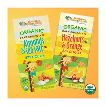  Natural Grocers Brand Organic Chocolate Bars