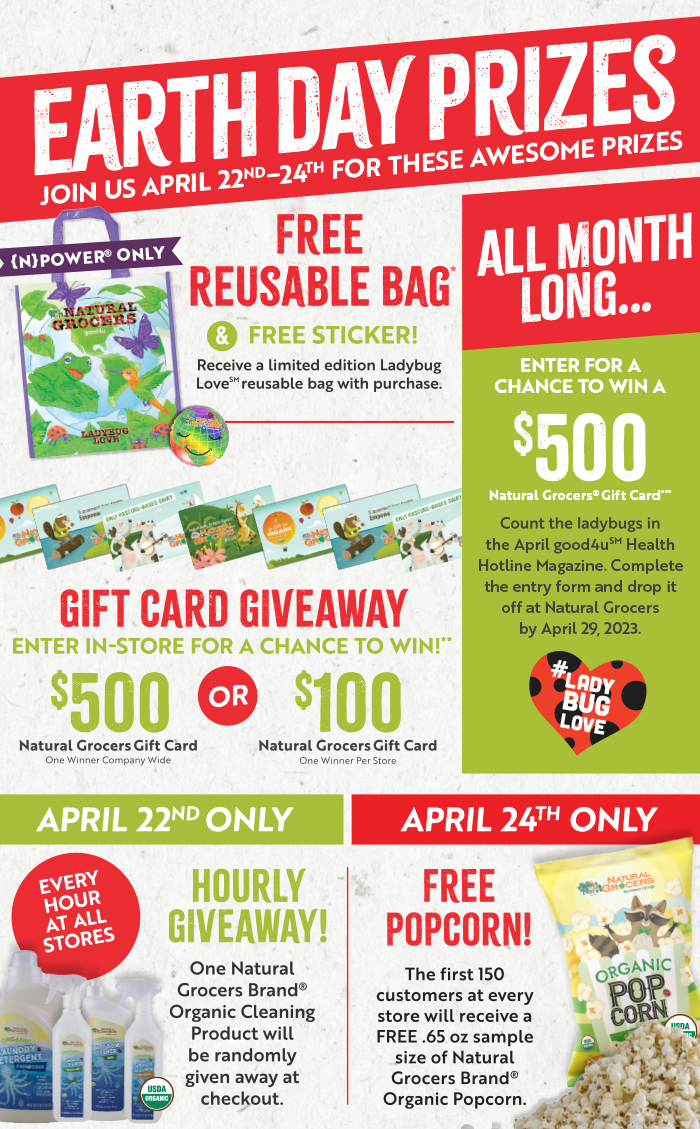 Earth Day Free Bag And Sweepstakes