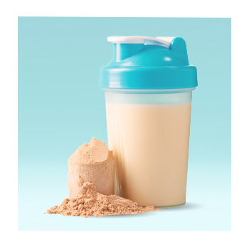 Image of whey protein shake