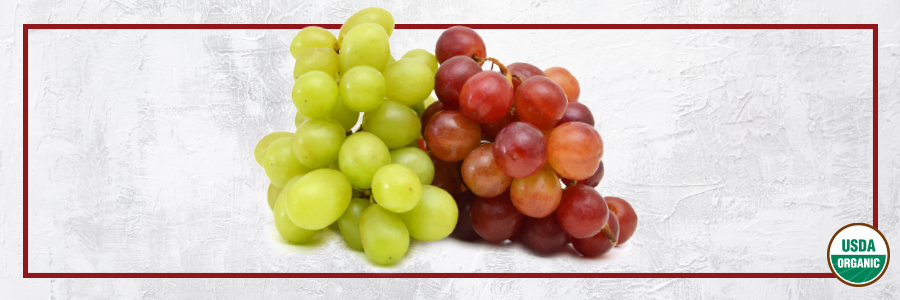 Organic grapes