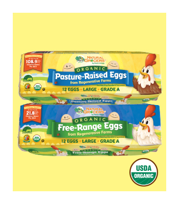 Natural Grocers® Brand Regeneratively Grown™ Organic Eggs