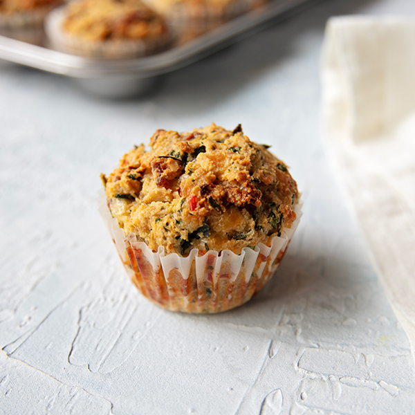 Savory Oat Muffins