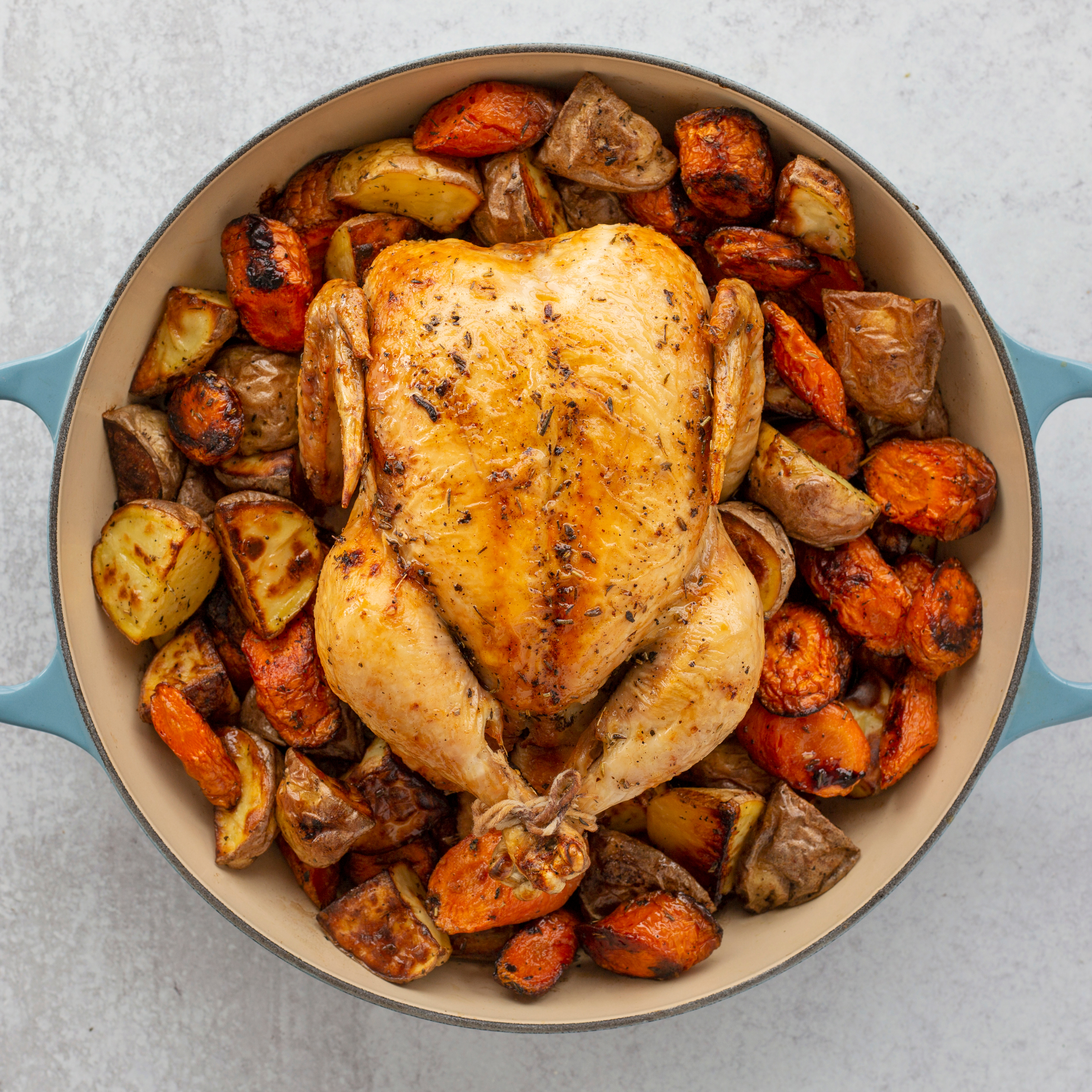 Roast Chicken With Vegetables Recipe