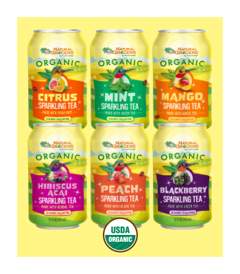 Natural Grocers® Brand Organic Sparkling Tea