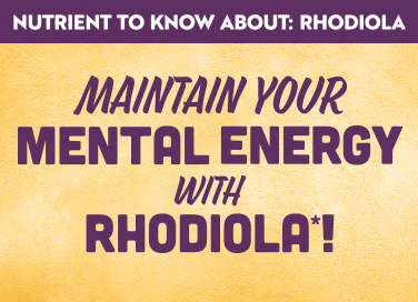 Nutrient To Know About - Rhodiola