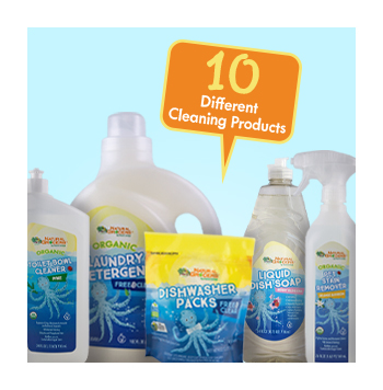 Natural Grocers Brand Household Cleaning Products