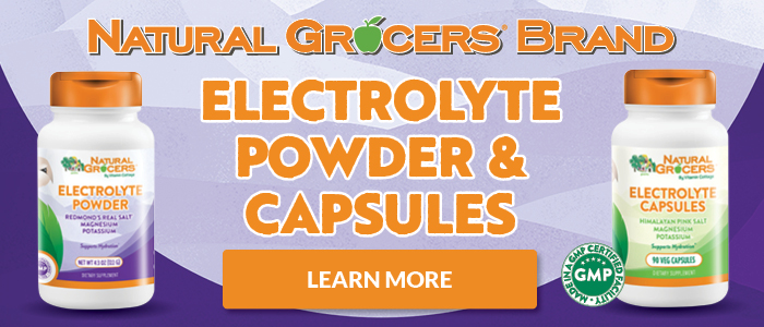 Natural Grocers Brand Electrolyte Powder & Capsules