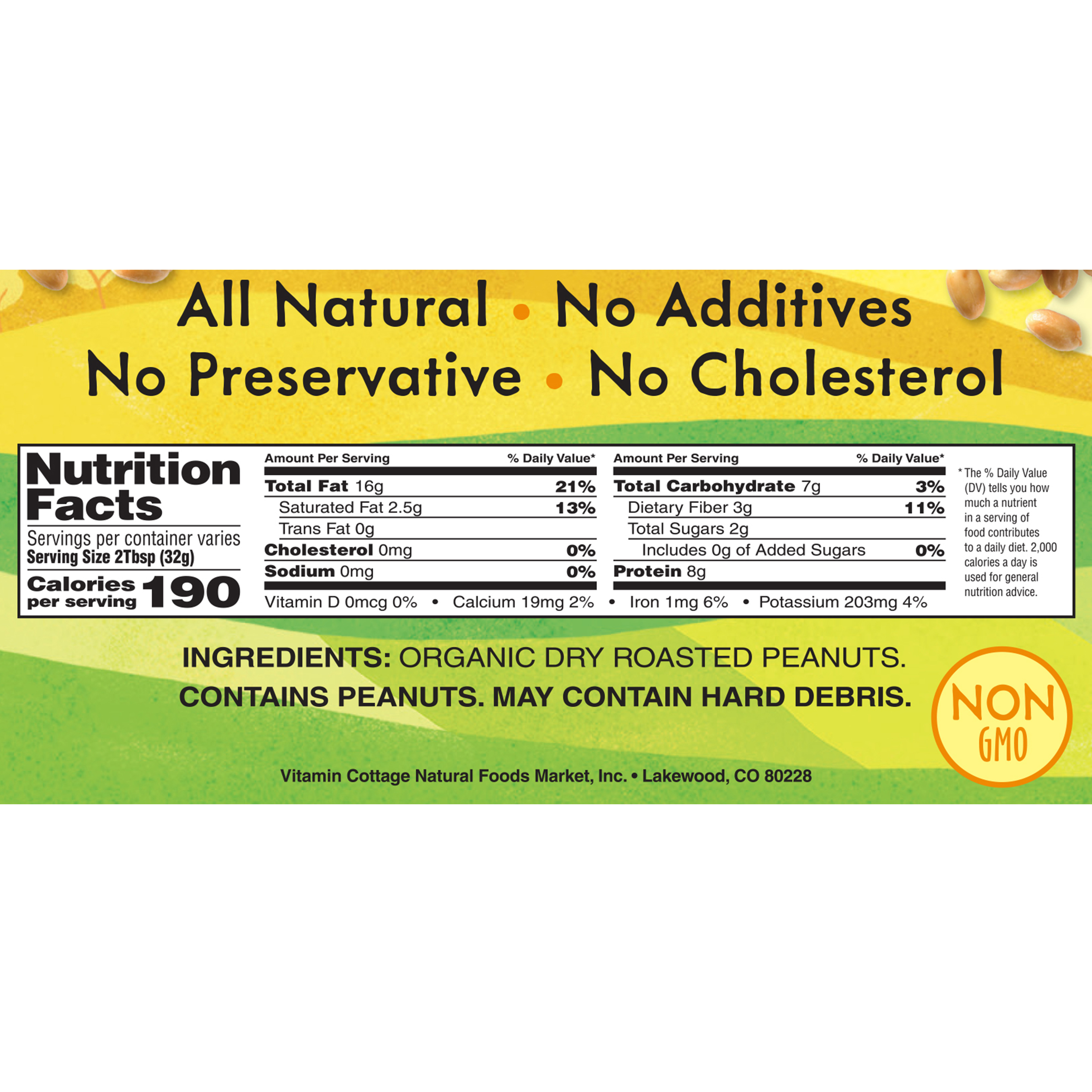 Organic Fresh-ground Peanut Butter 1 Lb | Natural Grocers