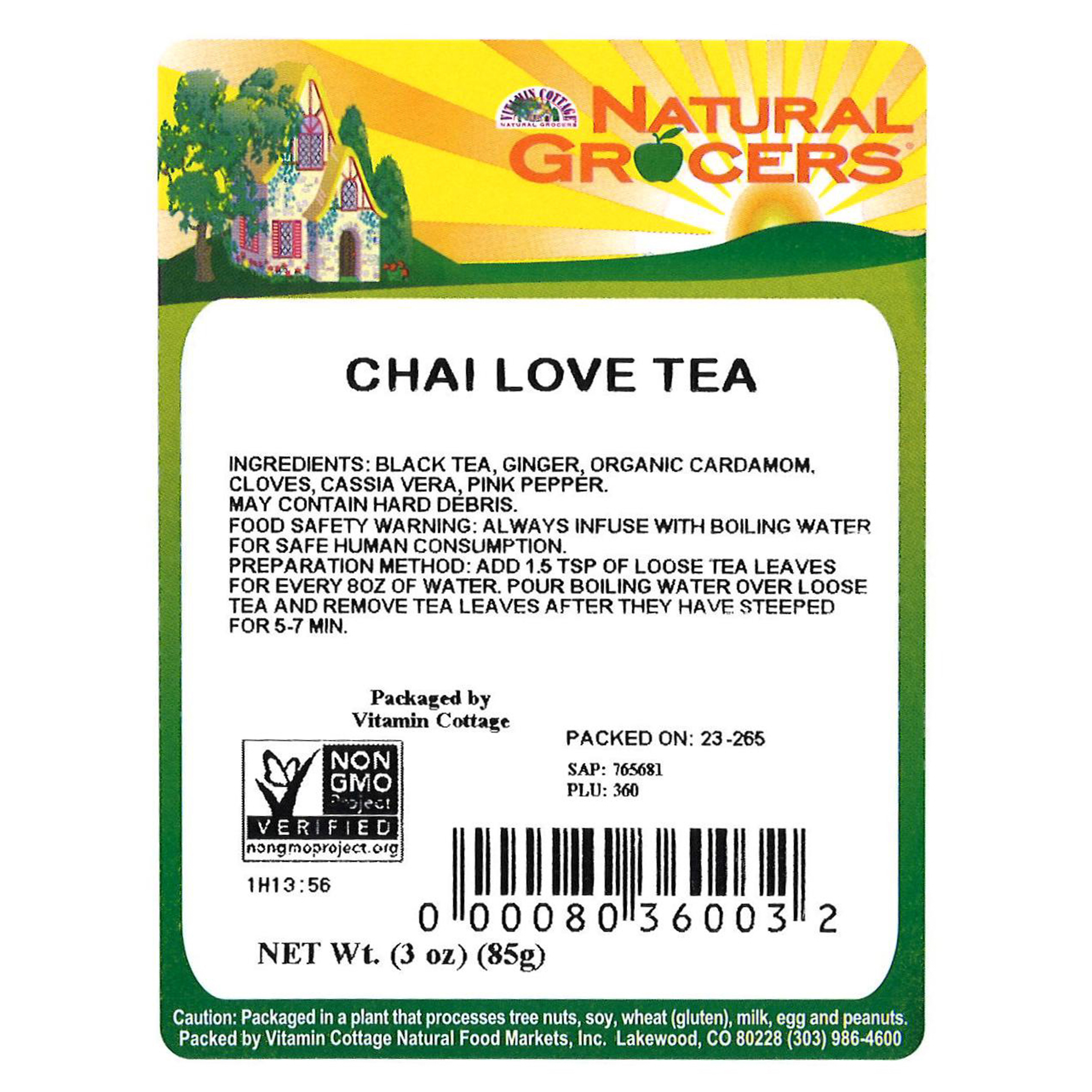 Chai Love Tea Non-GMO