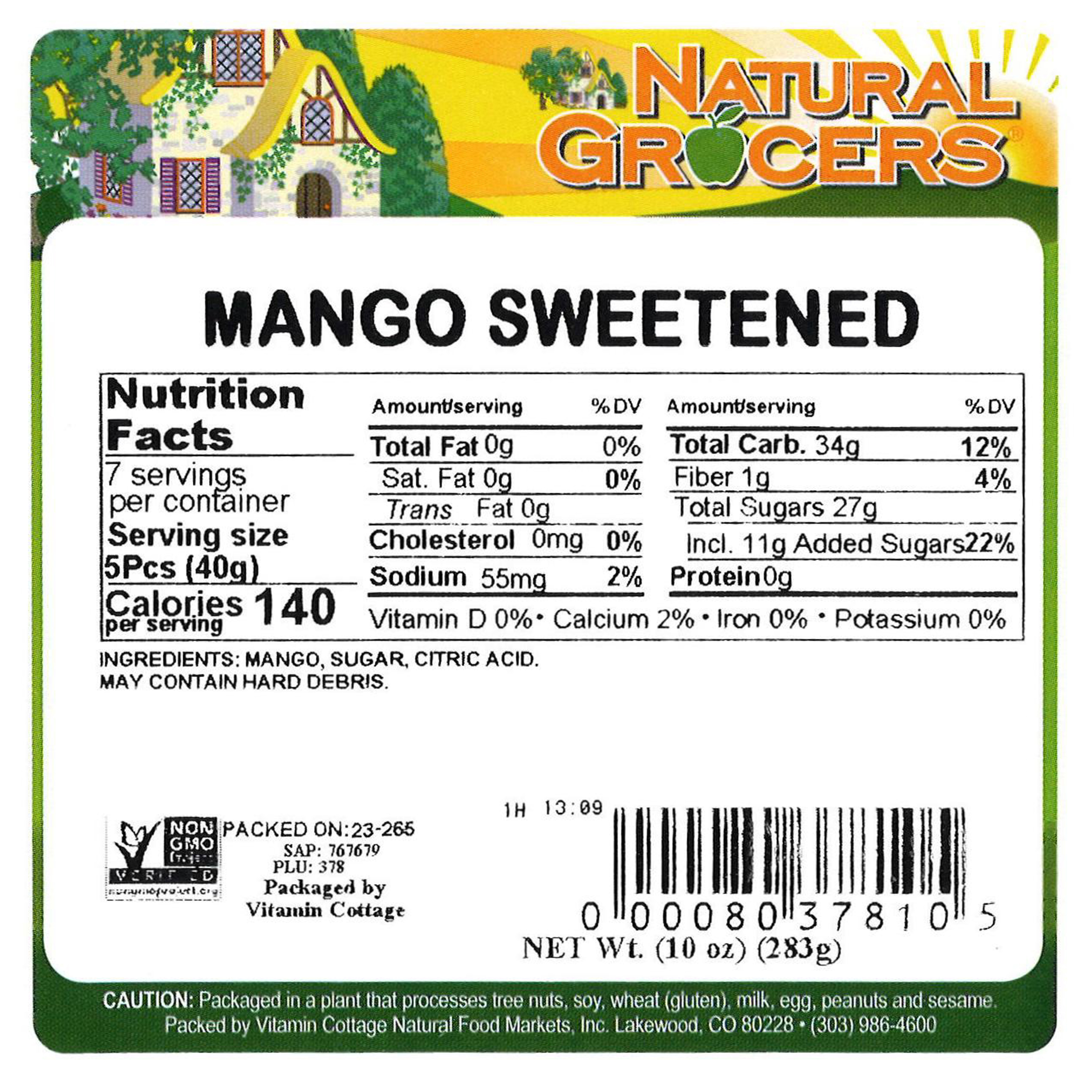 Mango Swtnd Non-gmo 10 Oz | Natural Grocers