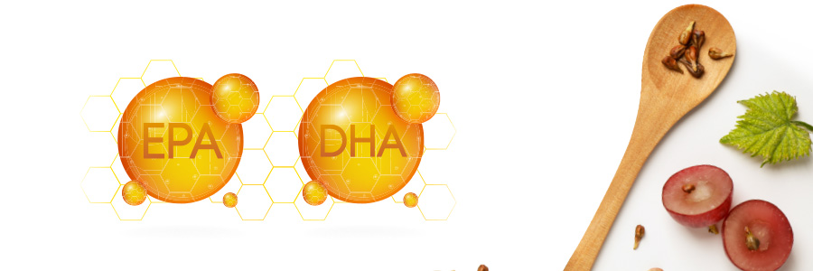 EPA and DHA -- Grape Seed Extract