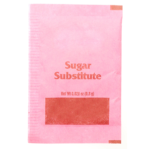 sugar substitute package