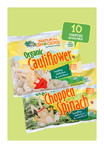 Natural Grocers Brand Organic Frozen Veggies