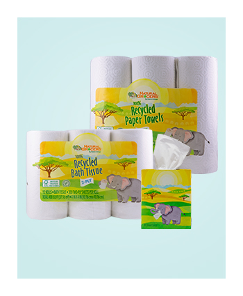 Natural Grocers Brand 100% Recycled Paper Products