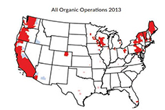 Organic Hotspot Map