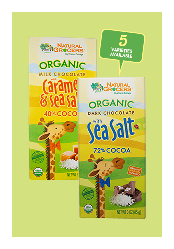 Natural Grocers Brand Organic Chocolate