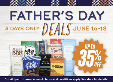 Father's Day Deals - June 16 - 18