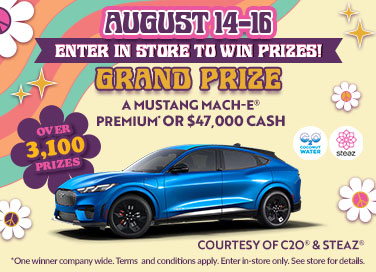 Anniversary In-Store Sweepstakes & Events