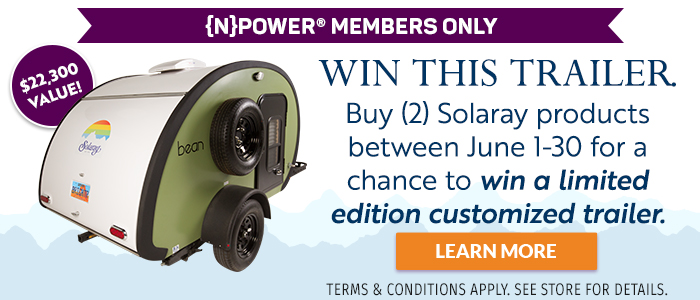 Win This Trailer - {N}power Member June Solaray Sweepstakes