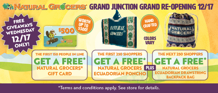 Grand Junction, CO Natural Grocers Grand Opening Celebration