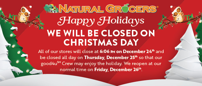 Christmas Holiday Hours