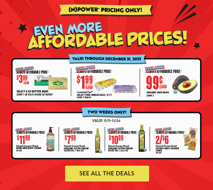 Even More Affordable Prices