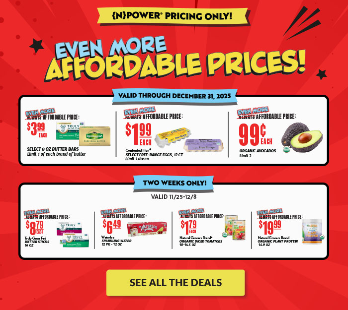 Even More Affordable Prices