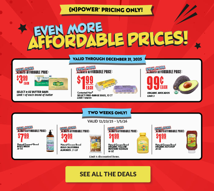 Even More Affordable Prices