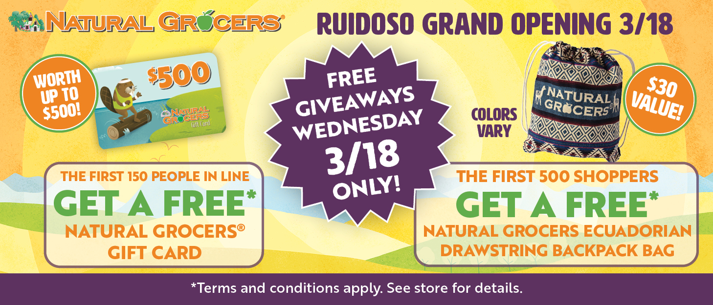 Ruidoso, NM Natural Grocers Grand Opening Celebration