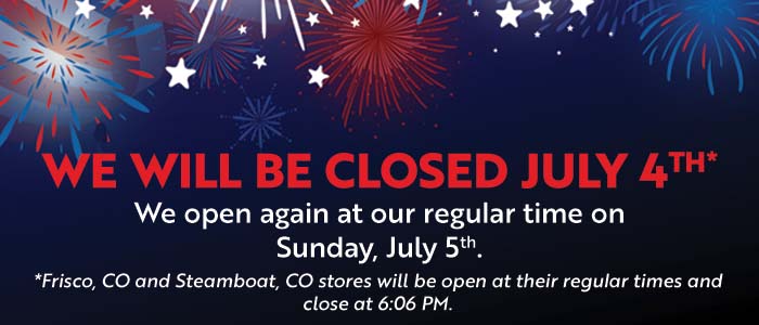 Natural Grocers Will be closed on July 4th