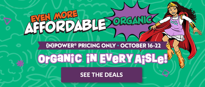 {N}power Only - Even More Affordable Organic Deals